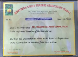 NORTHERN SPICE TRADERS ASSOCIATION MEMBER